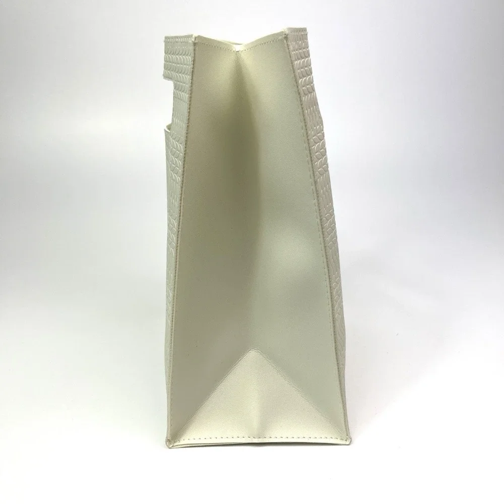 Bath & Body Works Reusable Vinyl Gift Bag Carry All Sack Textured Design